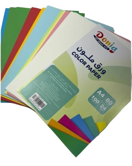 ورق ملون 100