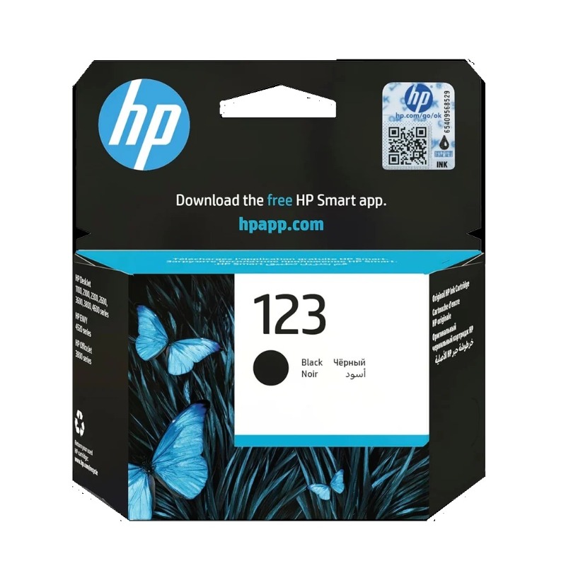 حبر HP اسود 123
